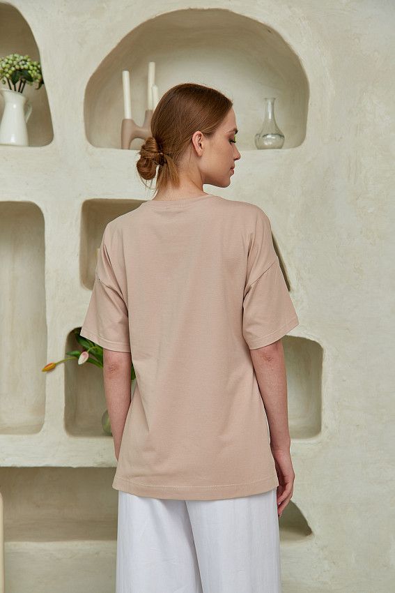 Футболка The Hills Бежевый