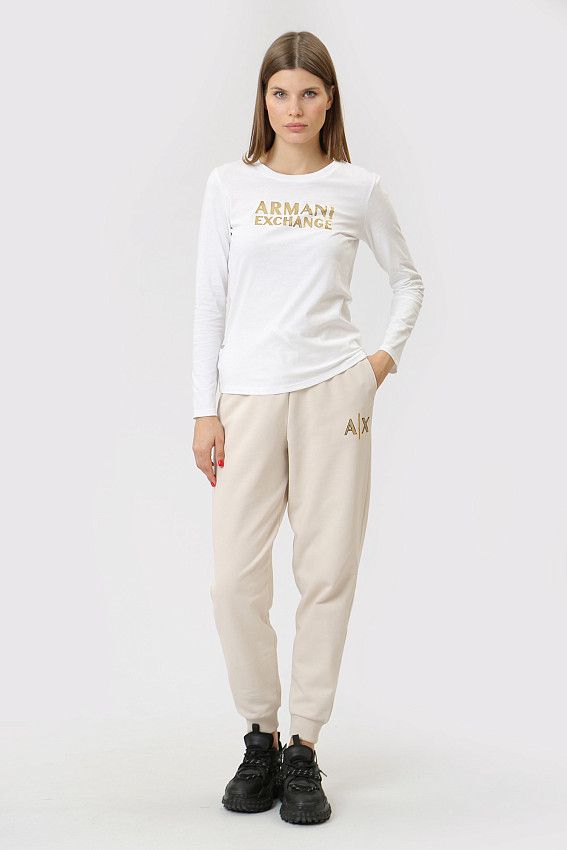 Лонгслив Armani Exchange Белый