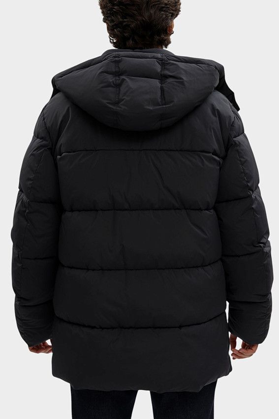 Пальто пуховое Trussardi Синий