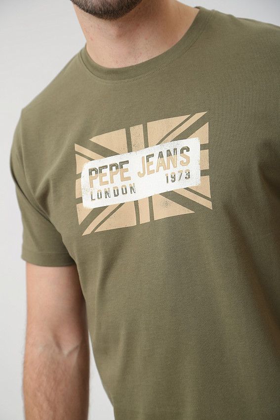 Футболка Pepe Jeans Хаки