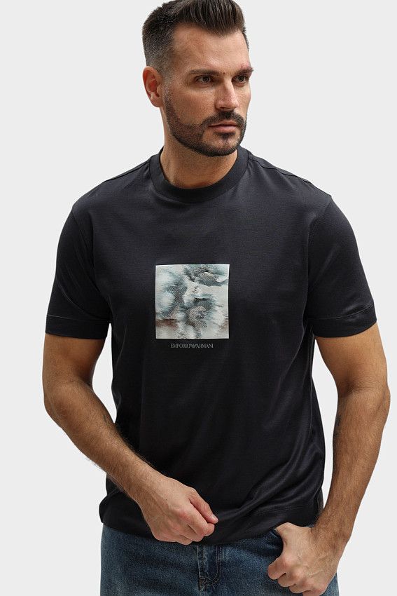 Футболка Emporio Armani Синий