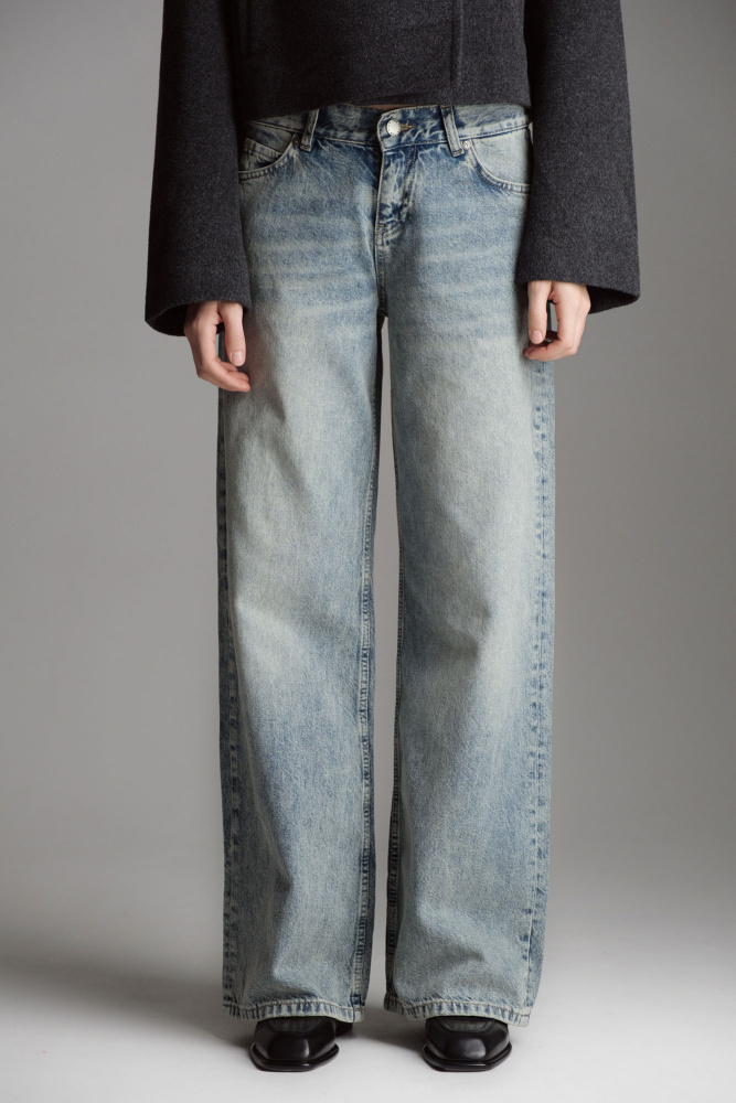 W-242-TO-56-4874 джинсы широкие the hills 