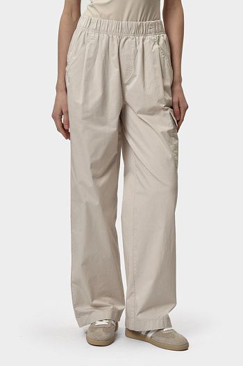 Брюки хлопковые бежевые Calvin Klein Jeans