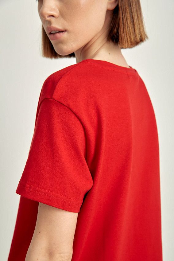 Футболка The Hills Бордовый