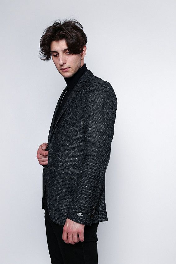 Пиджак классический Karl Lagerfeld Черный