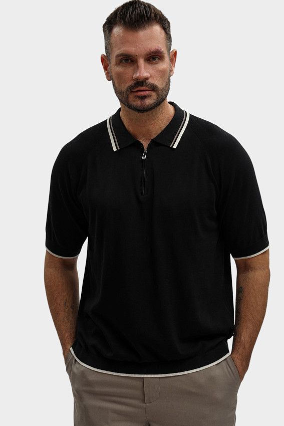 Поло Armani Exchange Черный