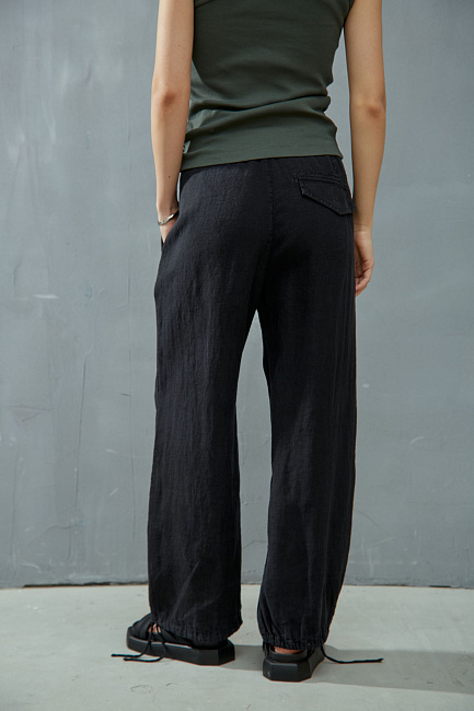 Брюки льняные Van Mich