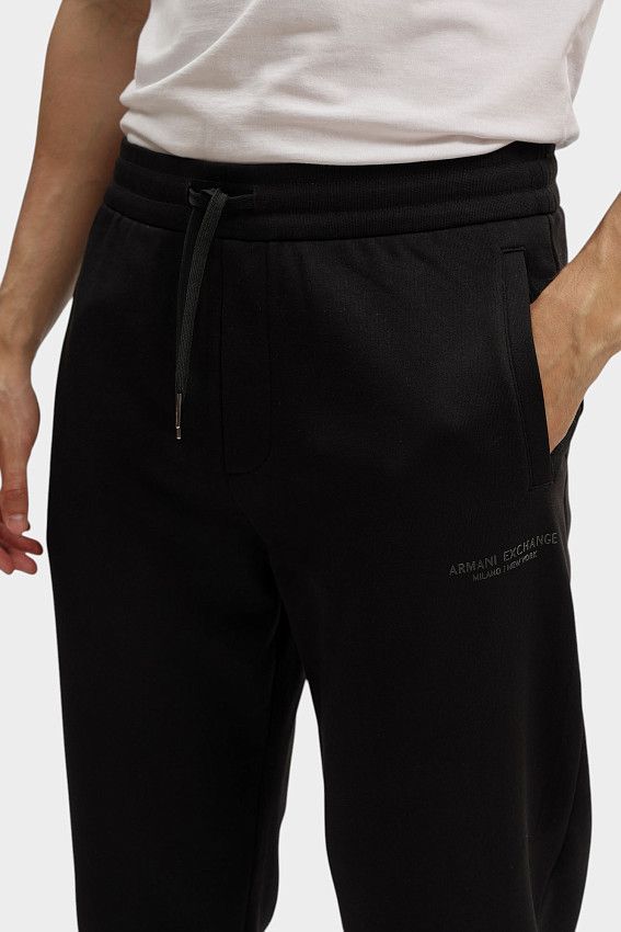 Брюки спортивные Armani Exchange Черный