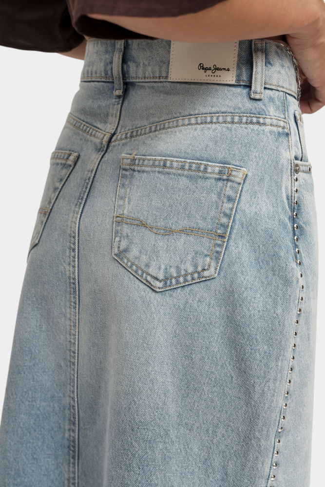 PL901211 юбка джинсовая pepe jeans 