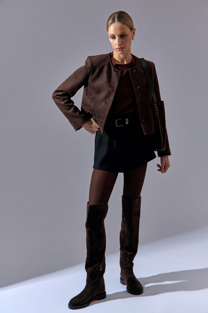 MC21851 Ботфорты Marc Cony Коричневый