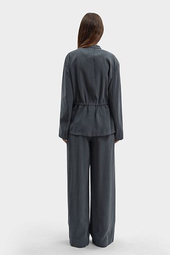 Рубашка из вискозы Emporio Armani