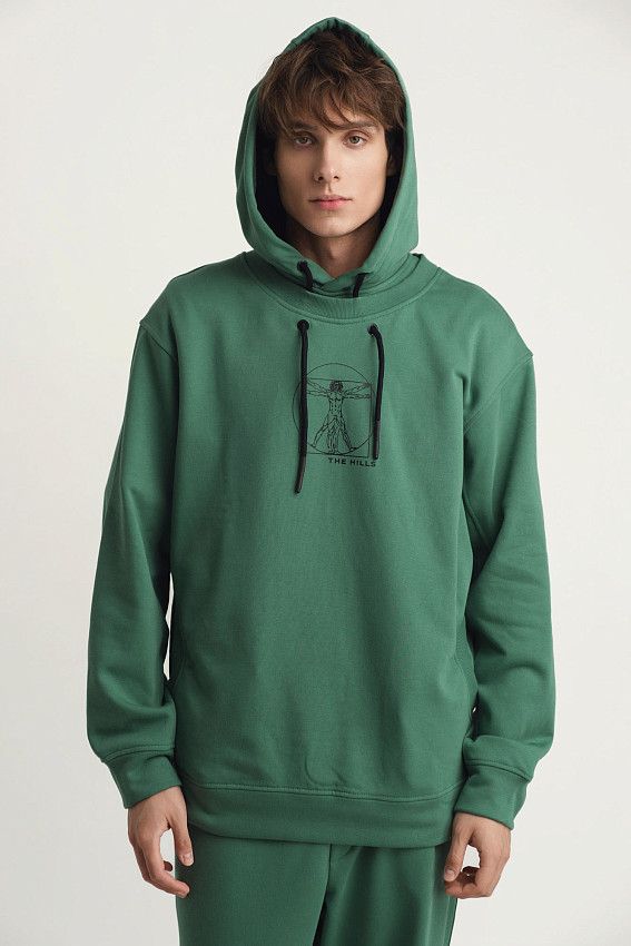 Худи The Hills Зеленый