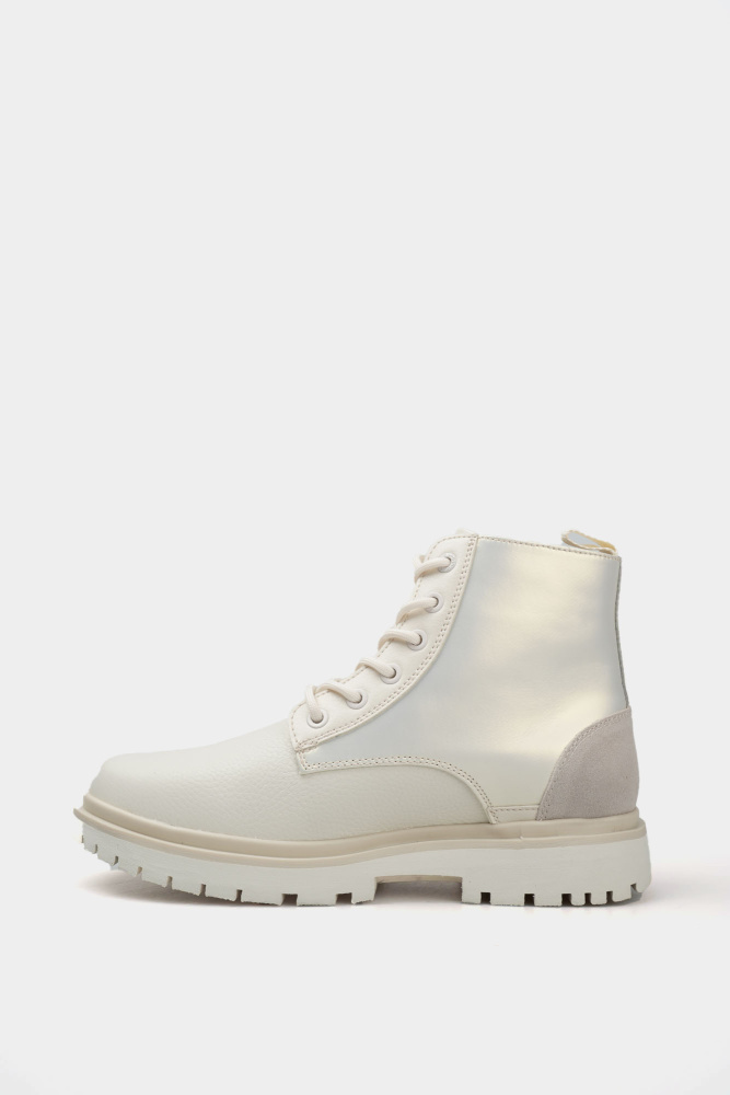 YW0YW01493 Ботинки Calvin Klein Jeans Бежевый