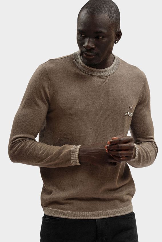 Джемпер Emporio Armani Коричневый