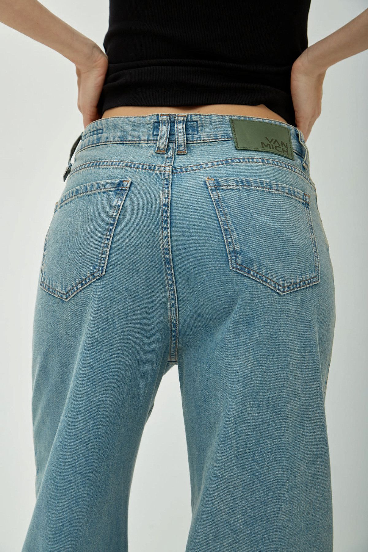 Джинсы WIDE LEG  Van Mich