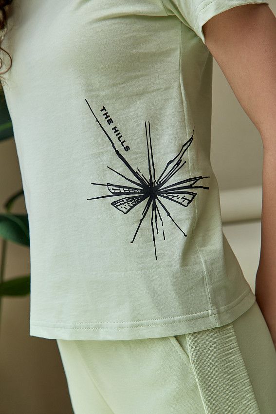 Футболка The Hills Зеленый