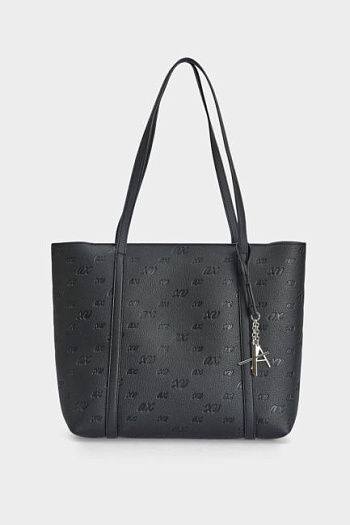 Сумка тоут черная Armani Exchange