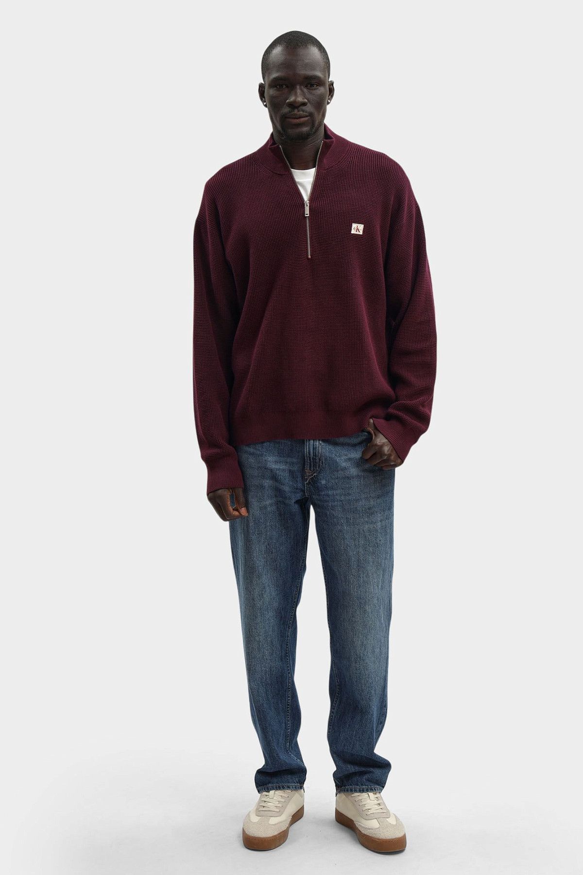 Джемпер Calvin Klein Jeans Бордовый