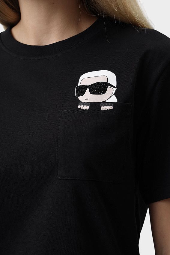 Футболка Karl Lagerfeld Черный