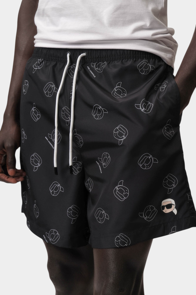 A1M46060 Шорты плавательные Karl Lagerfeld Черный