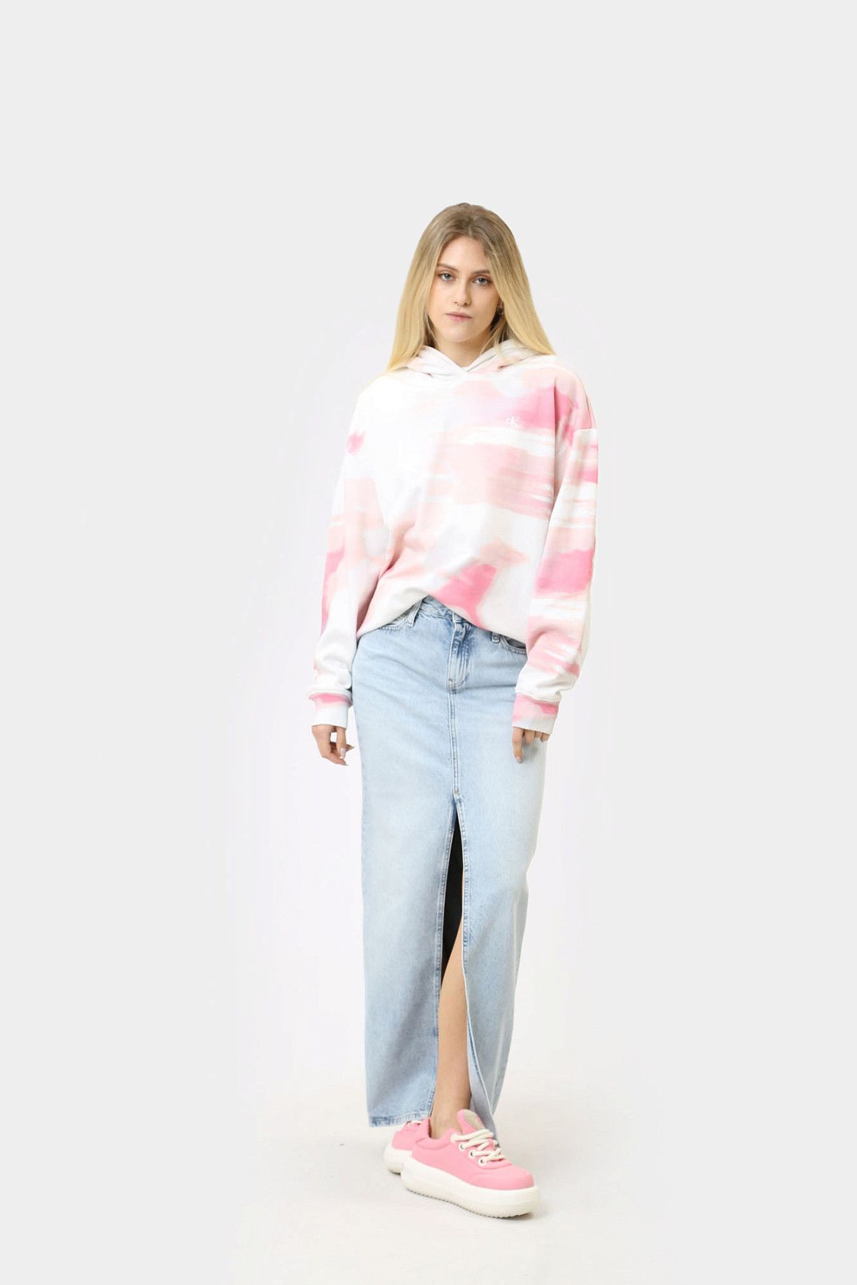 Худи Calvin Klein Jeans Белый