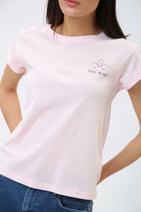 Футболка Pepe Jeans Розовый