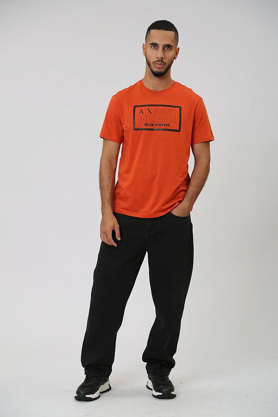 Футболка Armani Exchange Оранжевый