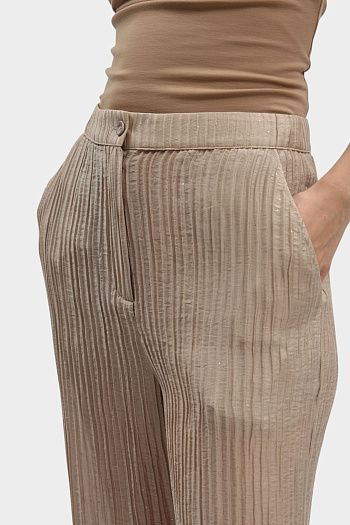 Брюки из лиоцела Emporio Armani