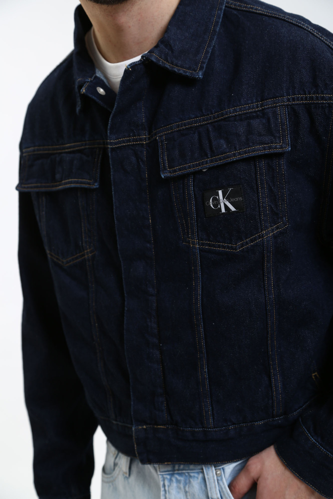 J30J325578 Куртка джинсовая Calvin Klein Jeans Синий