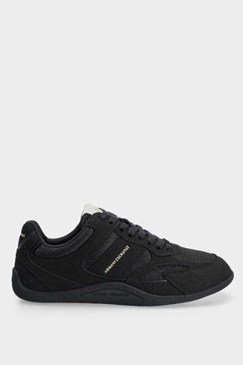 Кеды черные Armani Exchange