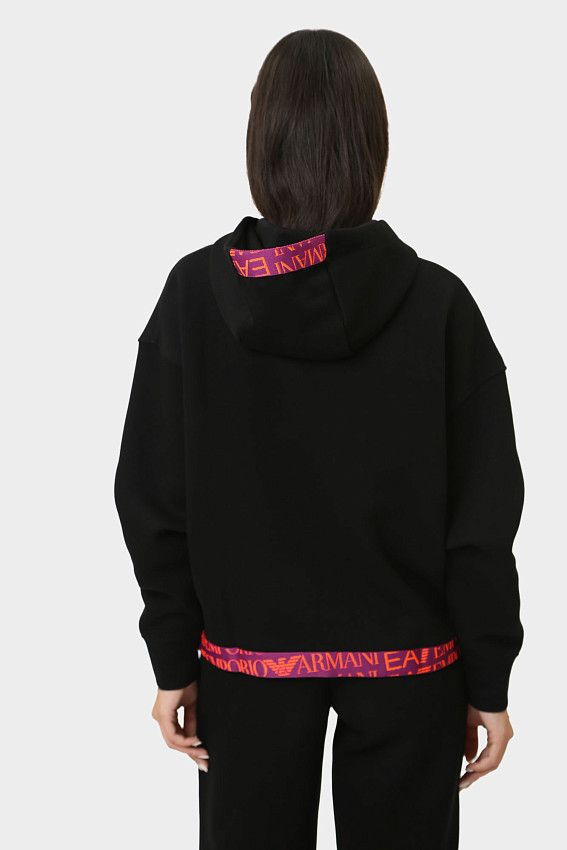 Худи EA7 Черный