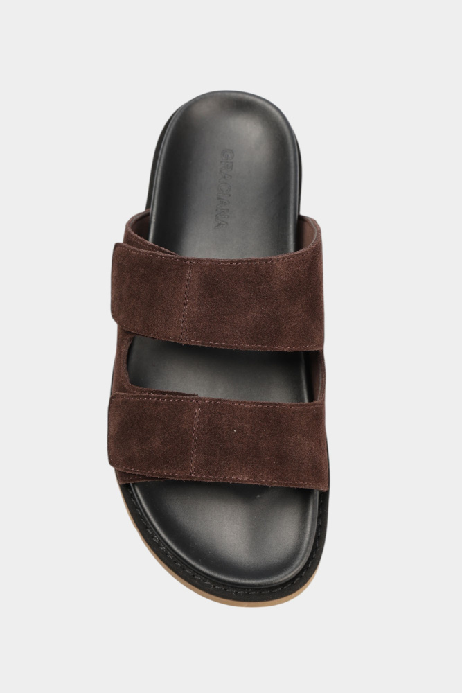 V237-304 Шлепки Graciana Коричневый