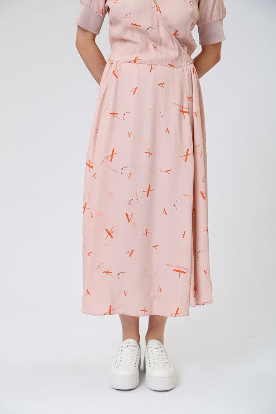 Платье Armani Exchange Розовый