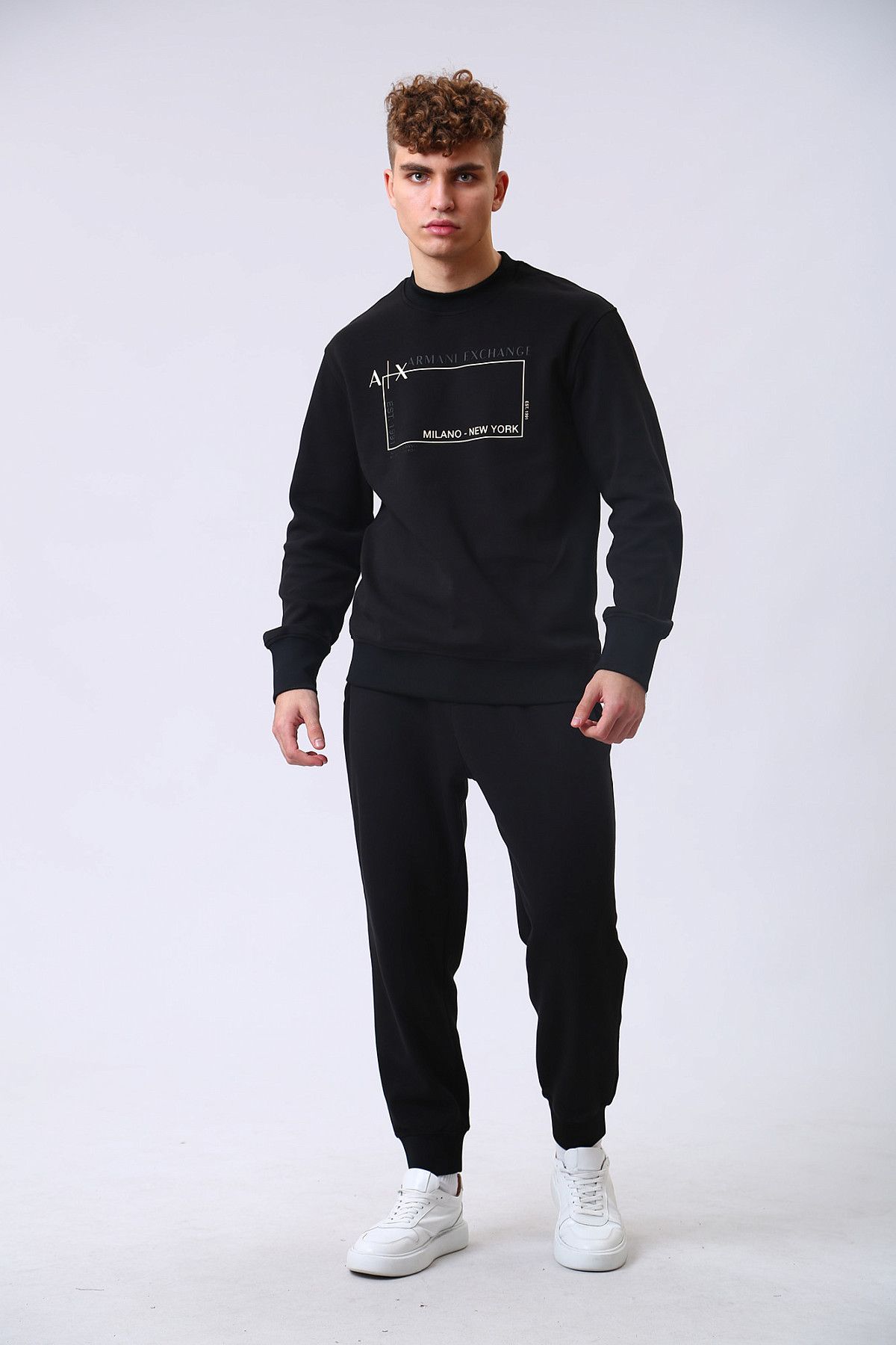 Брюки спортивные Armani Exchange Черный