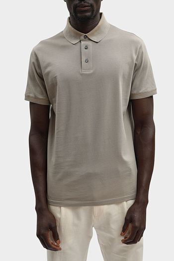 Поло из хлопка Emporio Armani