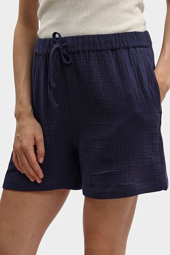 Шорты свободные синие Calvin Klein Jeans