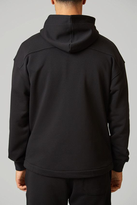 Толстовка с капюшоном Van Mich Черный