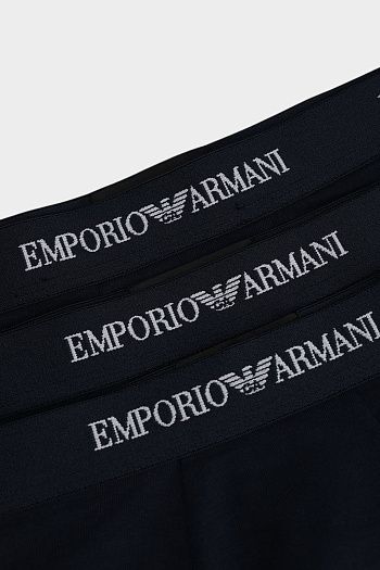 Трусы 3 шт из хлопка Emporio Armani
