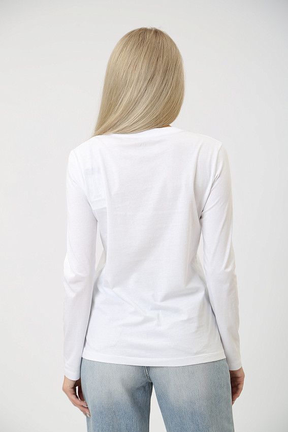 Футболка д/р Armani Exchange Белый