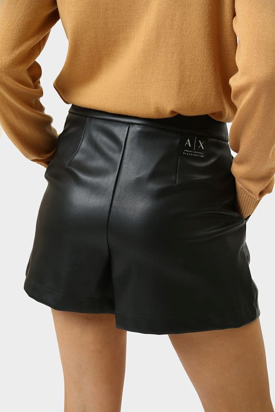 Шорты кожаные Armani Exchange