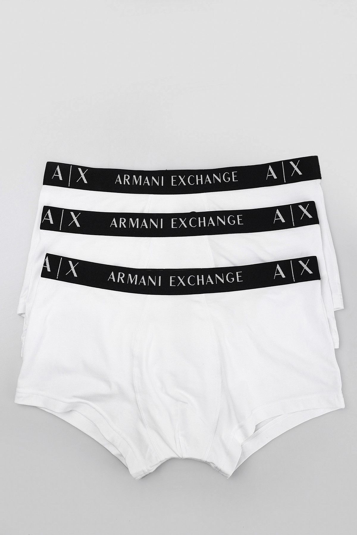 Трусы 3 шт Armani Exchange Белый
