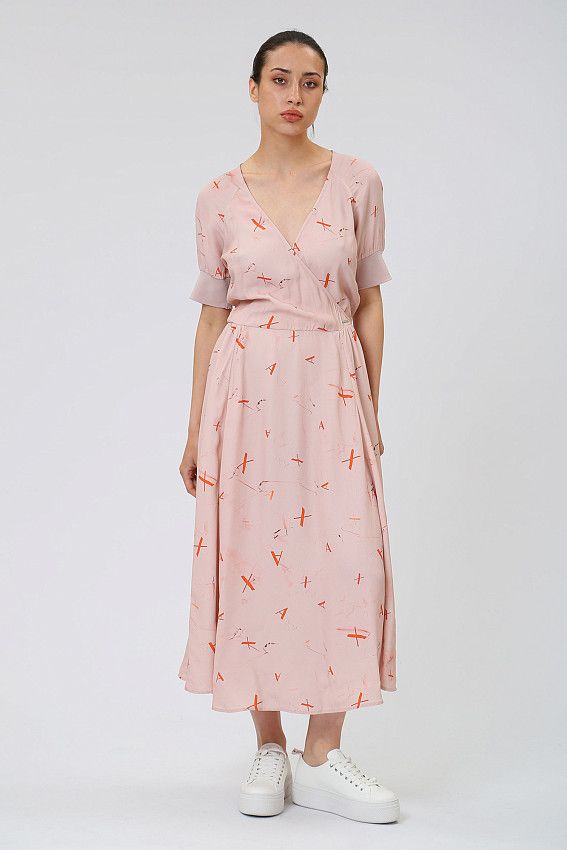 Платье Armani Exchange Розовый