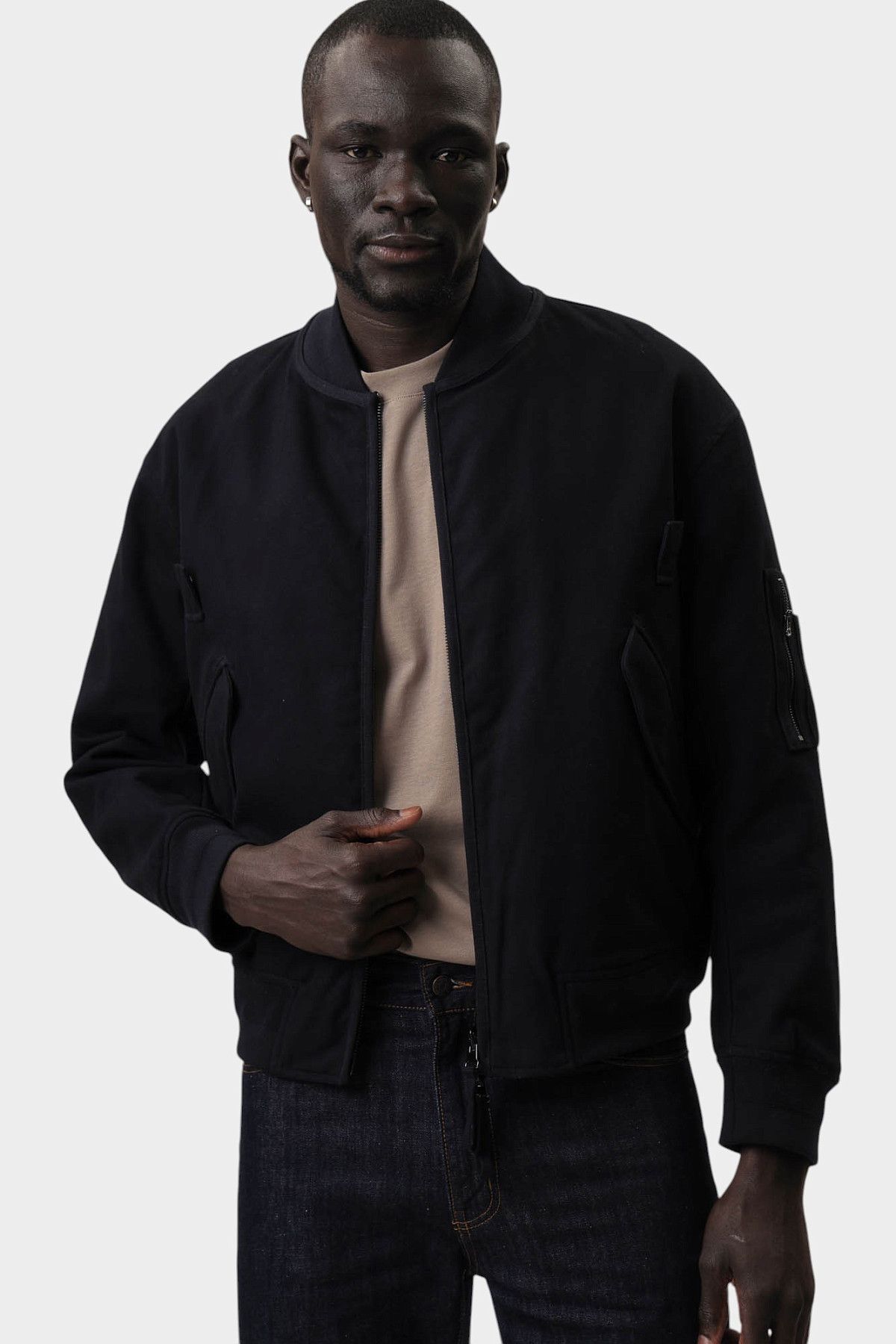 Бомбер Emporio Armani Синий