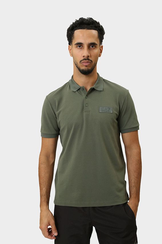 Поло EA7 Зеленый
