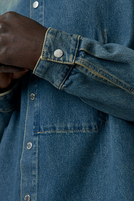 Рубашка джинсовая Van Mich