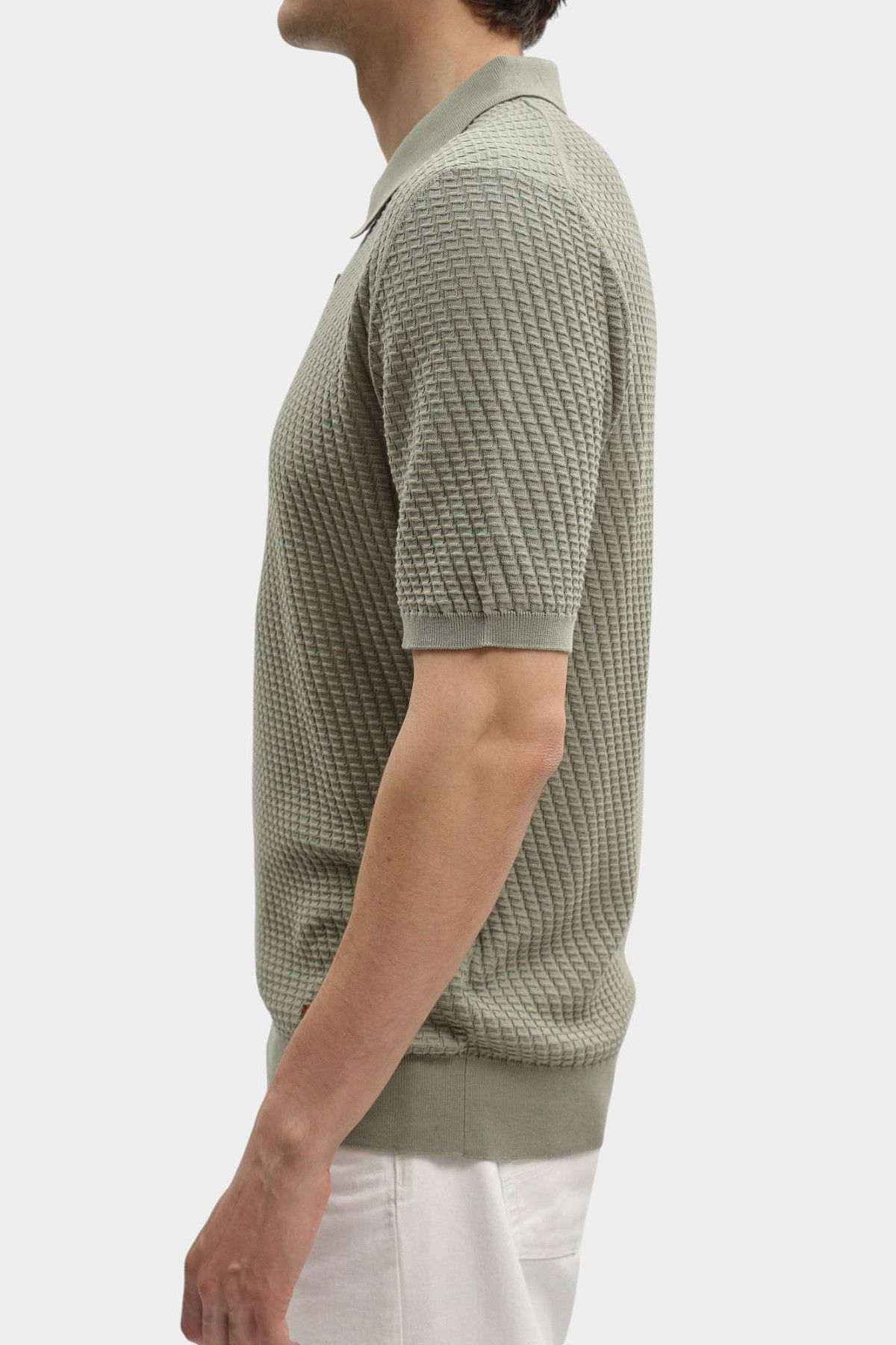Поло трикотажное Trussardi Зеленый