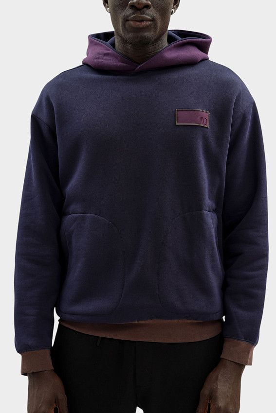 Худи EA7 Фиолетовый