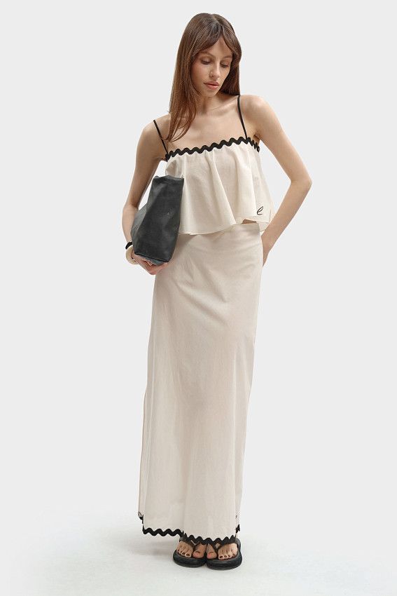 Топ Karl Lagerfeld Бежевый