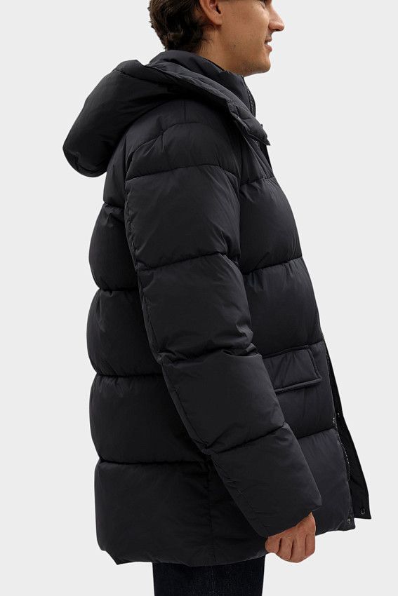 Пальто пуховое Trussardi Синий