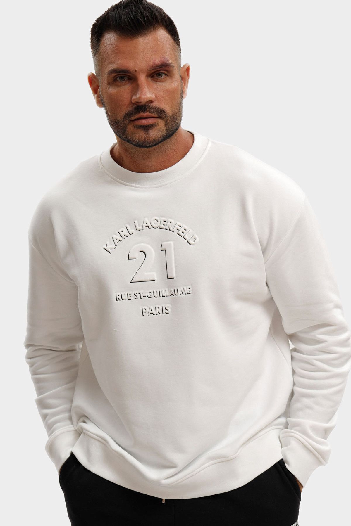 Свитшот Karl Lagerfeld Белый